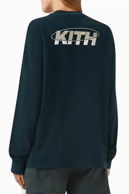 Kith Orbit Sonoma Ls - Navy XS