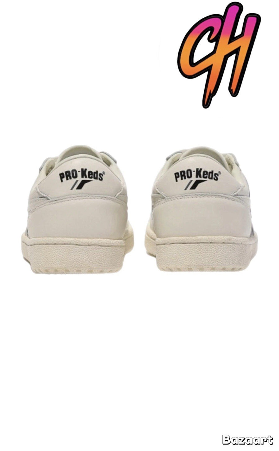 Pro-Keds Skyhawk Lo Leather White Black Shoes Sneaker