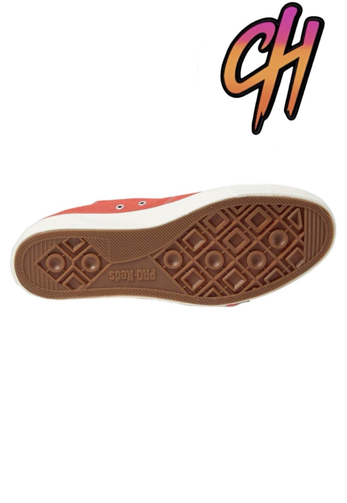 Pro-Keds Royal Lo Lace Up Red Canvas Shoes Sneaker