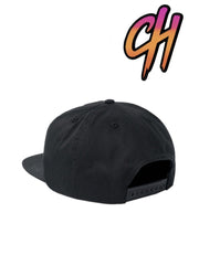 Powers Supply 6 Panel Hat Black White