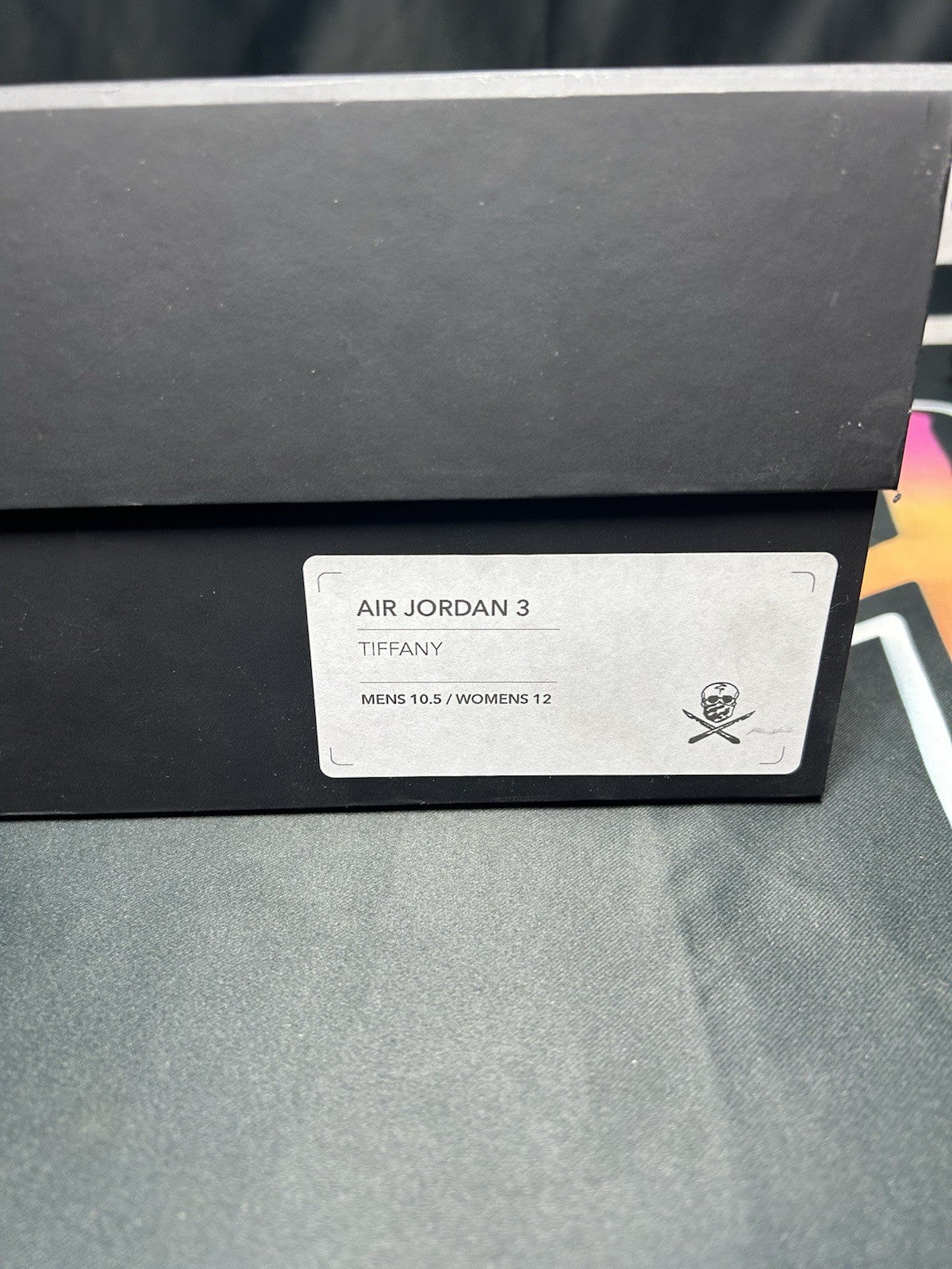 Size 10.5 - Jordan 3 X Shoe Surgeon Official Custom Commes Des Garçon X Tiffany