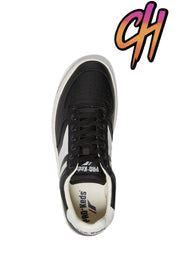 Pro-Keds Skyhawk Lo Leather Black White Shoes Sneaker