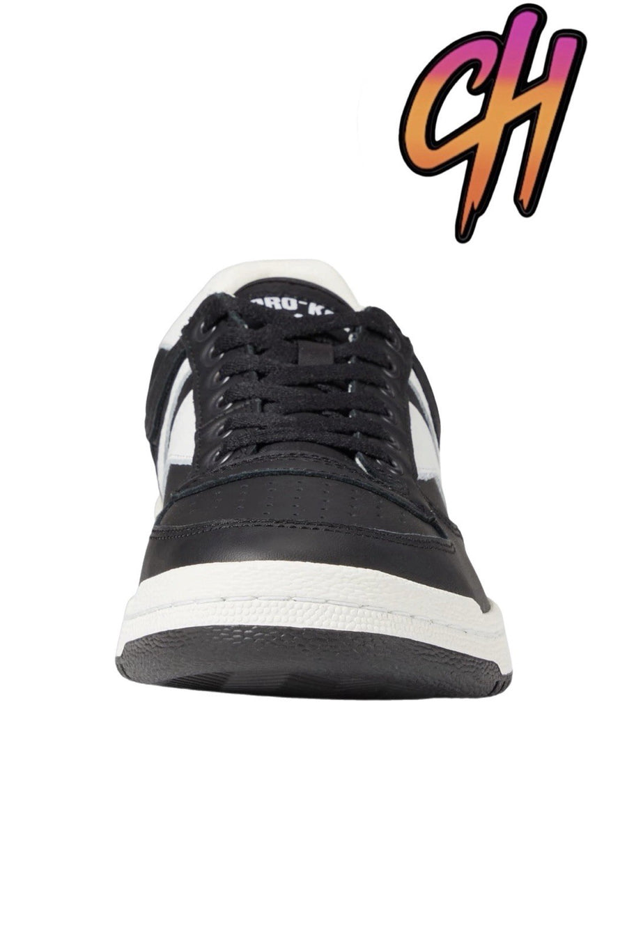 Pro-Keds Skyhawk Lo Leather Black White Shoes Sneaker