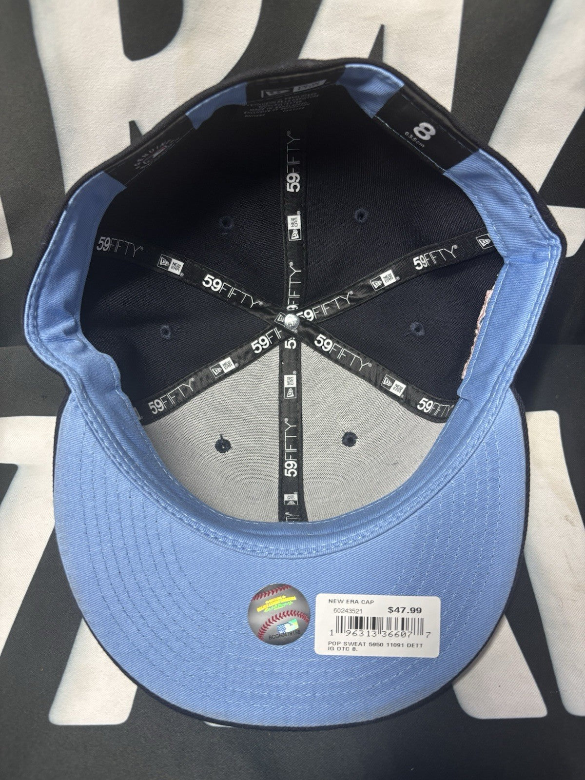 New Era MLB Detroit Tigers ‘Pop Sweat’ 1984 World Series Fitted Hat