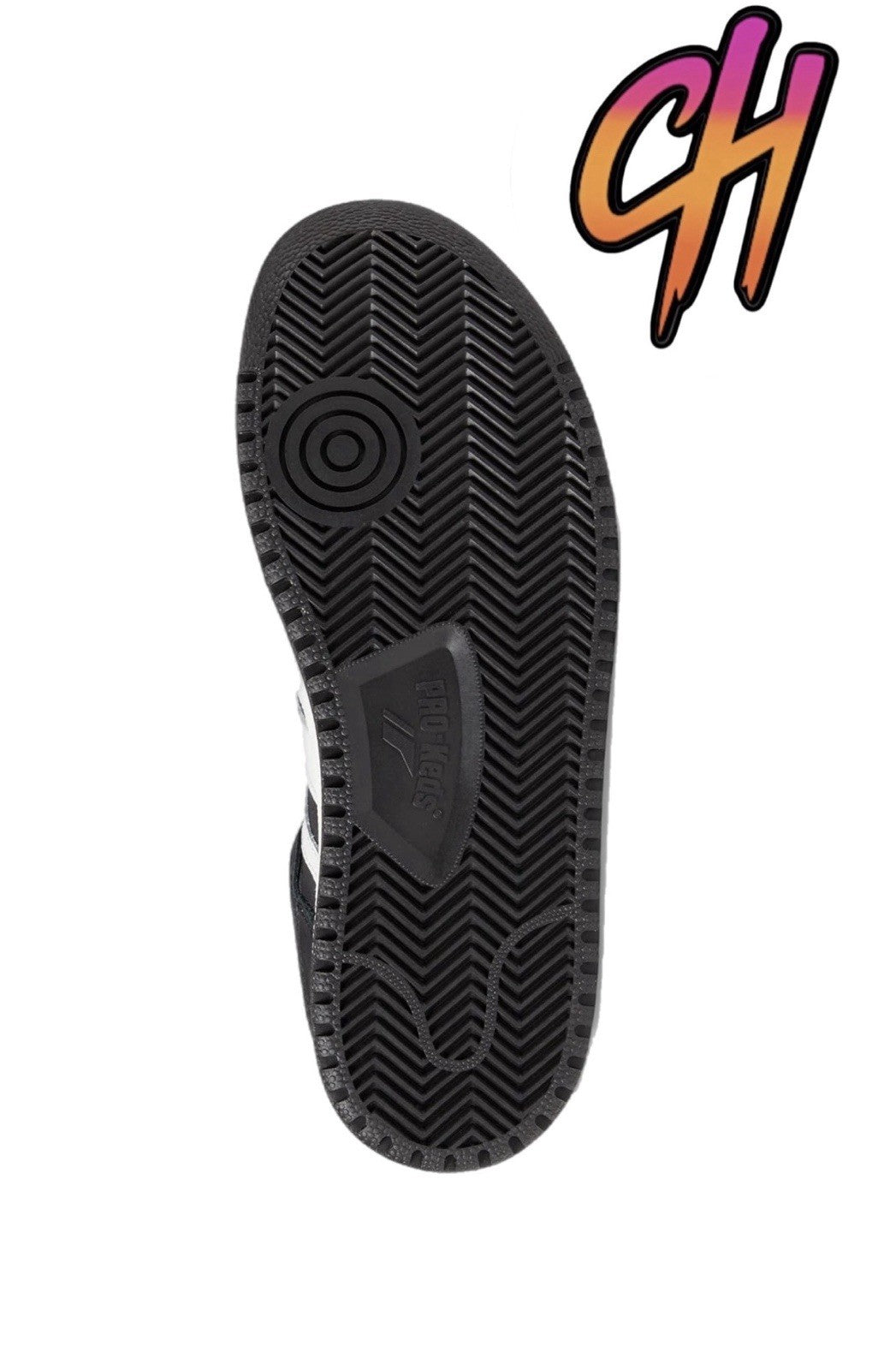 Pro-Keds Skyhawk Lo Leather Black White Shoes Sneaker