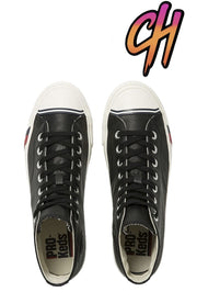 Pro-Keds Royal Hi Leather Lace Up Black Sneaker PH64114