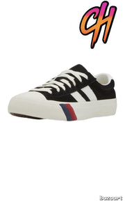 Pro-Keds Royal Plus Lace Up Suede Black Shoes Sneaker