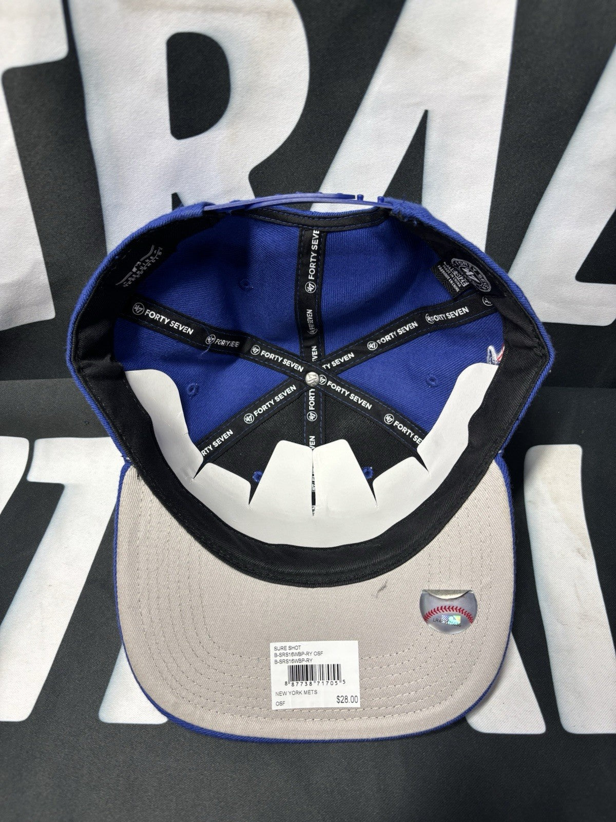 47 MLB New York Mets Sure Shot Adjustable Hat