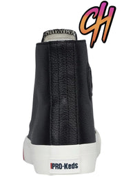 Pro-Keds Royal Hi Leather Lace Up Black Sneaker PH64114