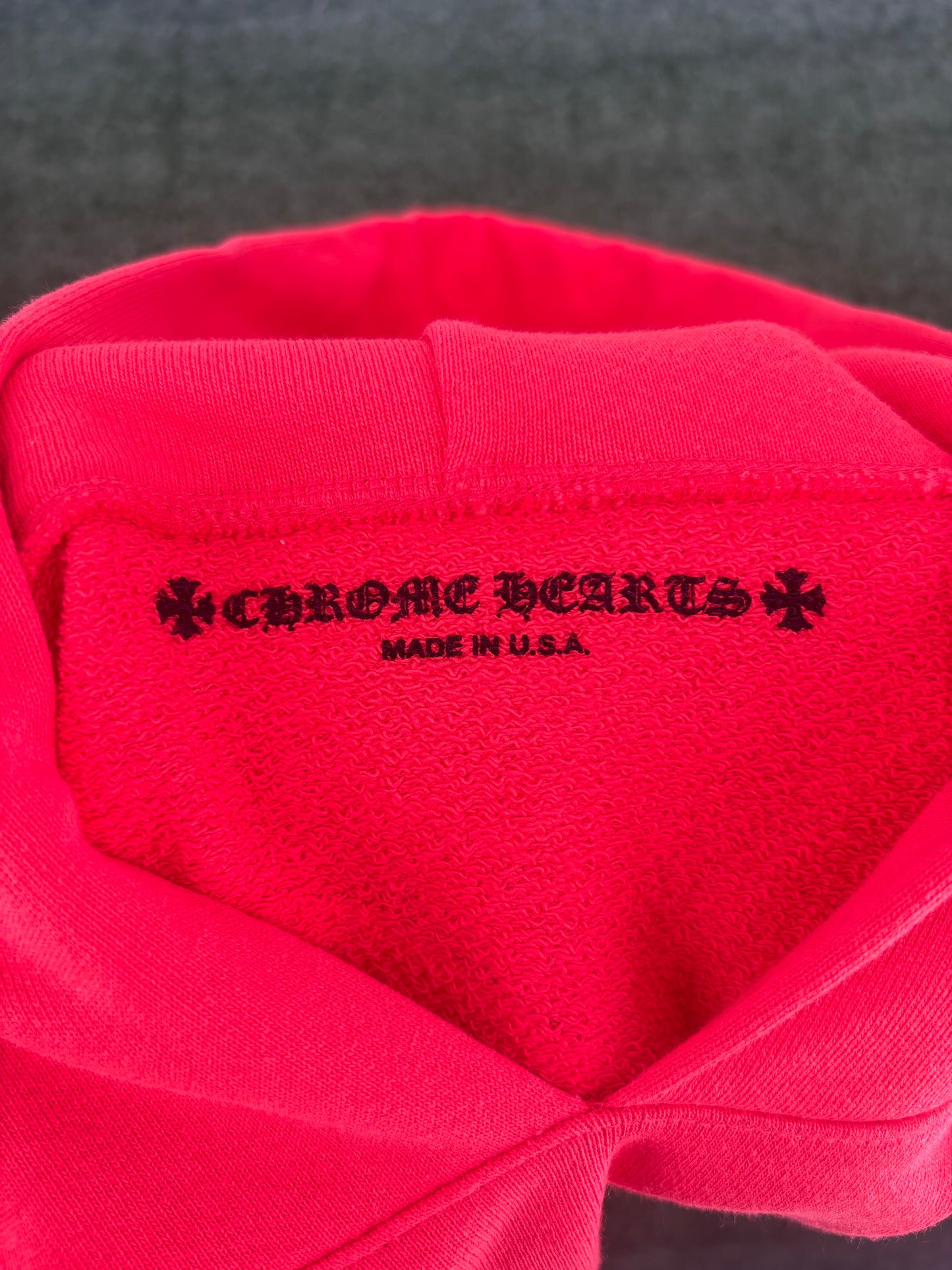 Chrome Hearts Matty Boy "Sadistic Lipstick" Red Pullover Hoodie Size XL