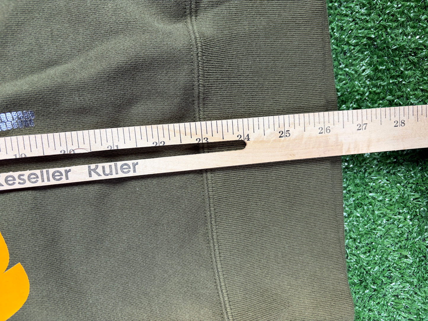 BAPE Tiger HeavyWeight Olive Crewneck FW19 Size Medium