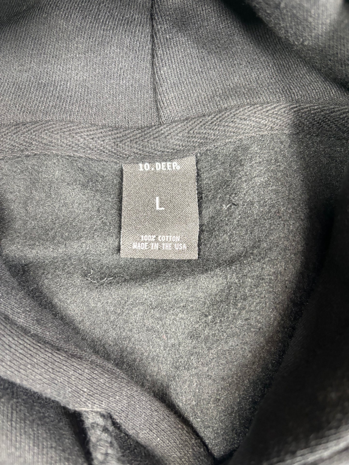 10 Deep ‘Pray & Prepare’ Black Pullover Hoodie Brand New