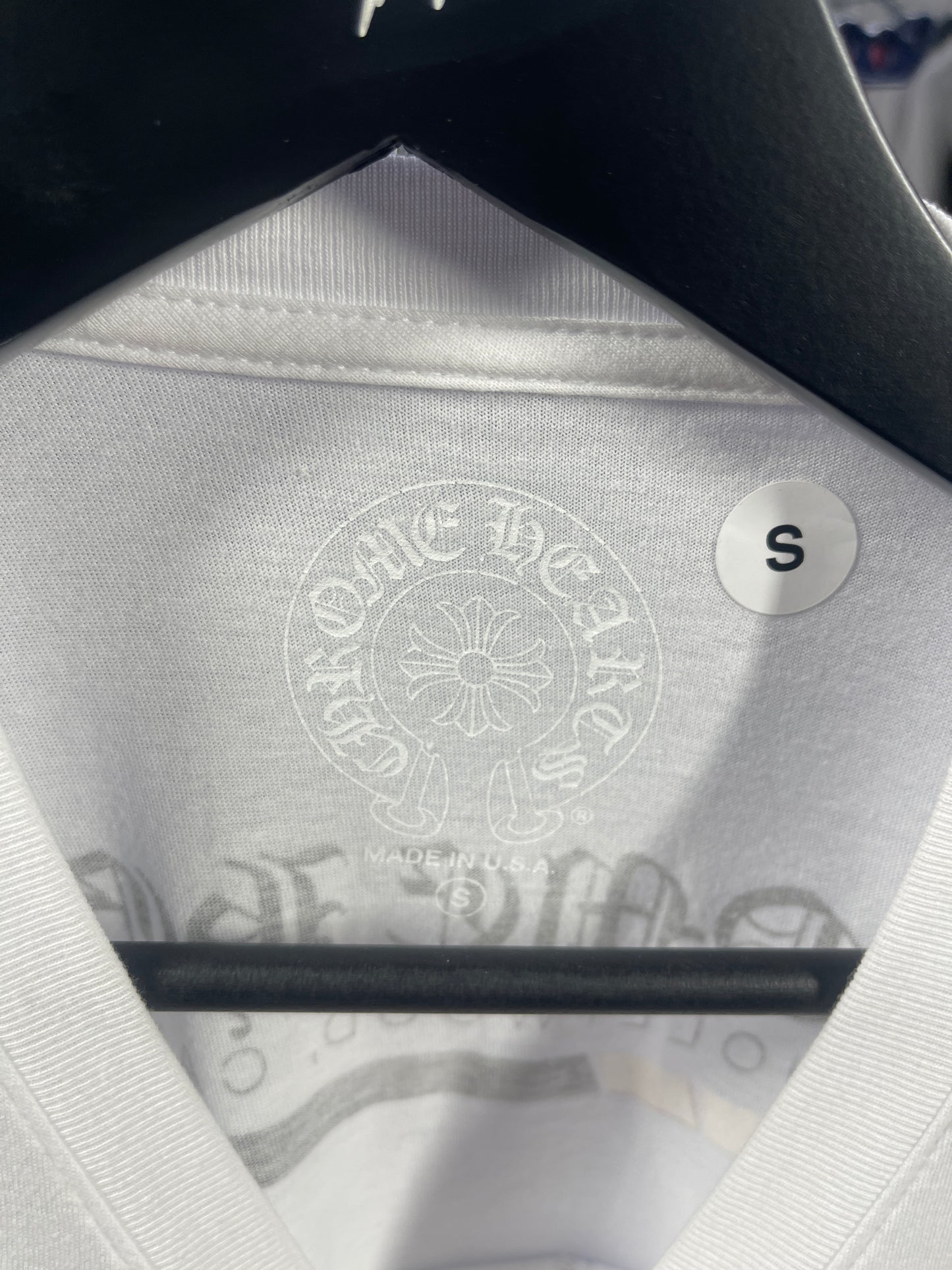 Chrome Hearts Boost Long Sleeve Shirt White