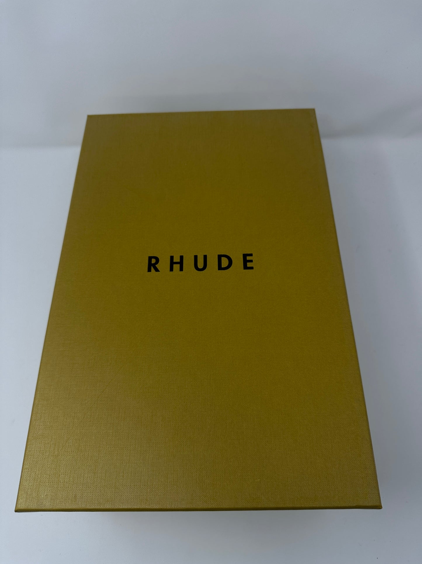 RHUDE Authentic Rhecess Hi Sneaker- Maroon -MSRP:$670.00 Size 10 Mens Shoe