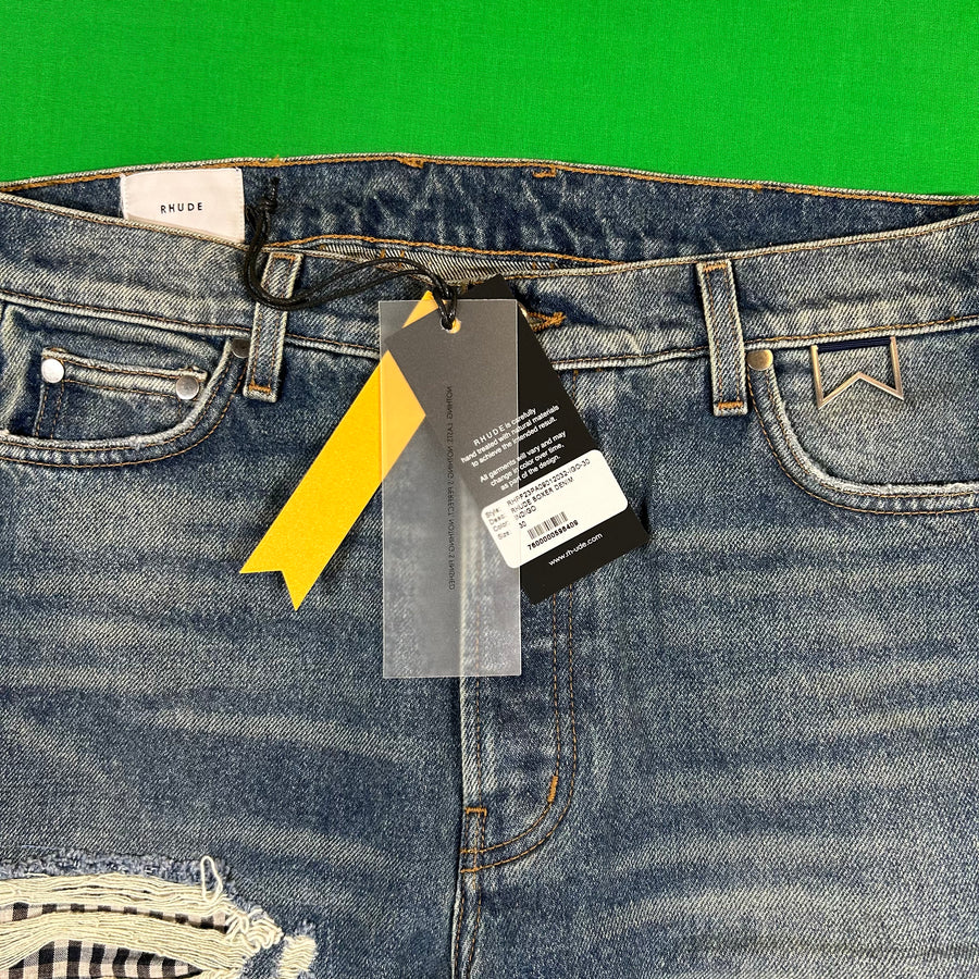 RHUDE Authentic Boxer Indigo Denim Mens Jeans Size 29 MSRP:$748.00