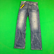 RHUDE Authentic 90s Indigo Denim Mens Jeans Size 33 MSRP:$725.00 Brand New