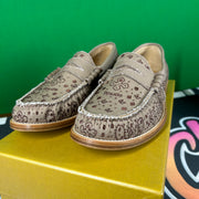 RHUDE Authentic Men's Slip On Loafer Shoes Bandana Brown Size 11M MSRP $608