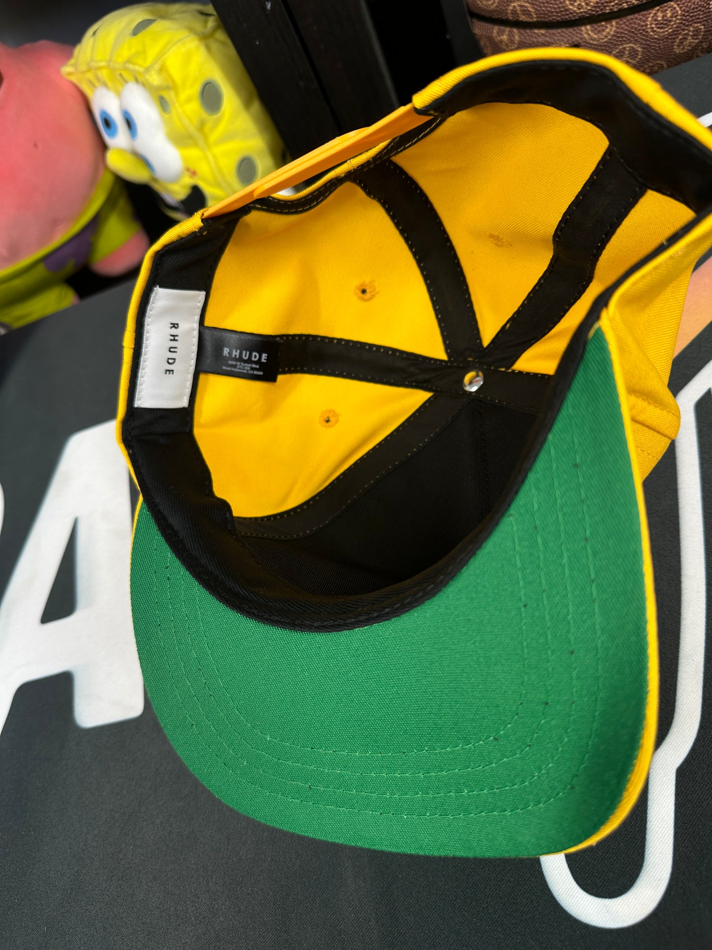 Rhude Badlands Hat - Mustard Yellow MSRP: $178.00