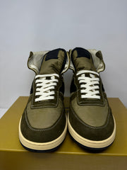 RHUDe Authentic Rhecess Hi Sneaker -2 Tone Olive- MSRP:$685.00 Size 9 Mens Shoe