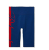 Rhude Core Techknit Biker Short Blue/Red MSRP $285