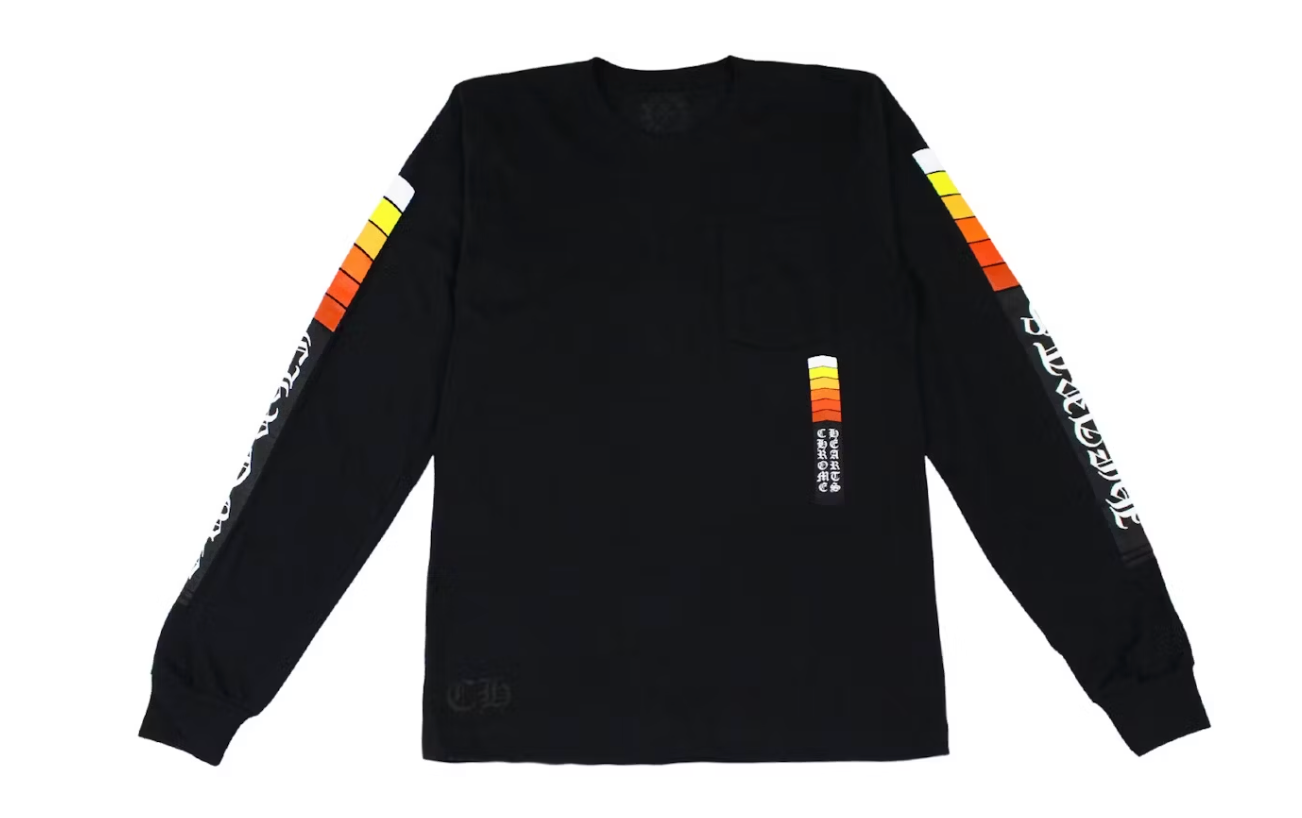 Chrome Hearts Boost Long Sleeve Shirt Black Size Medium Brand New