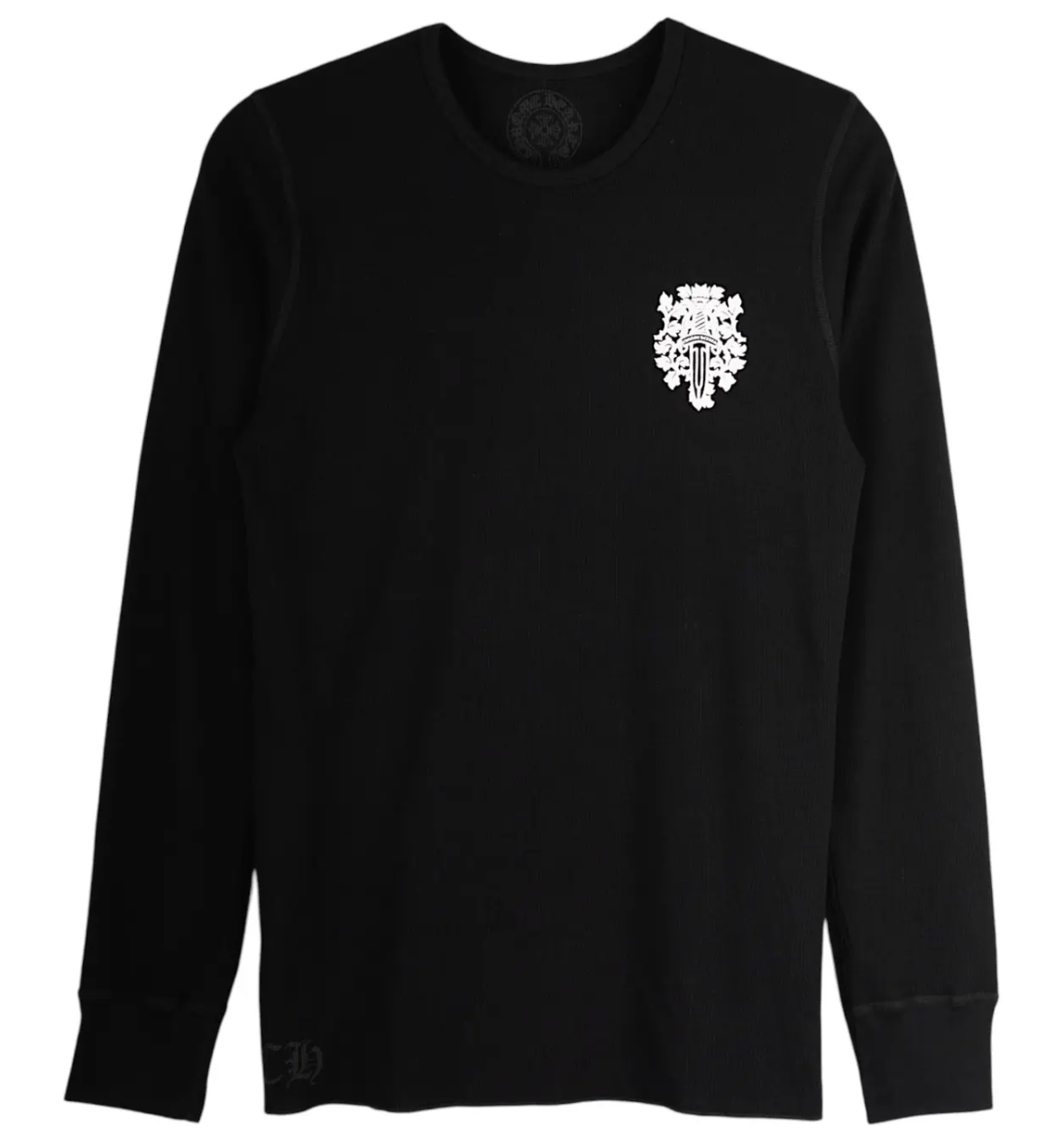 Chrome Hearts Dagger Long-Sleeve Thermal T-Shirt 'Black'