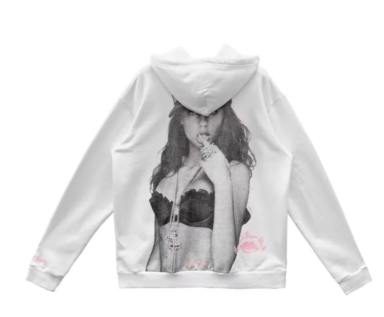 Chrome Hearts Authentic Laurie Lynn Stark Hoodie 'White’ - Size Medium