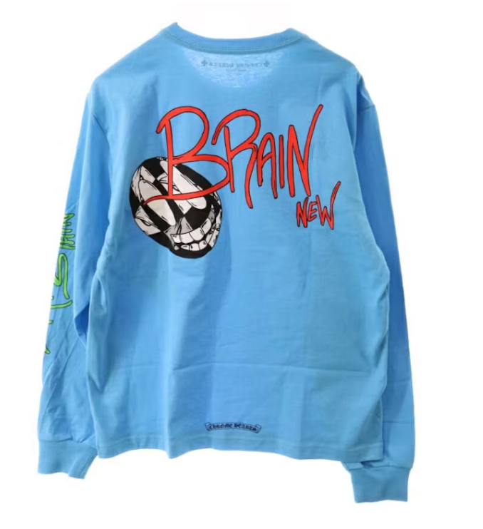 Chrome Hearts x Matty Boy Brain New Long Sleeve T-Shirt