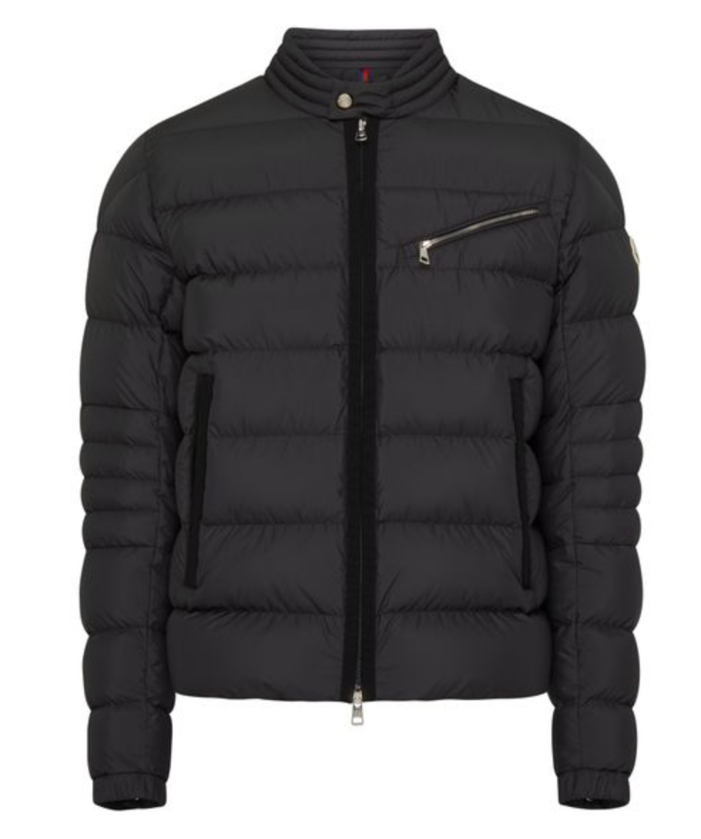 Moncler Authie Giubbotto Short Down Jacket Black Size 0