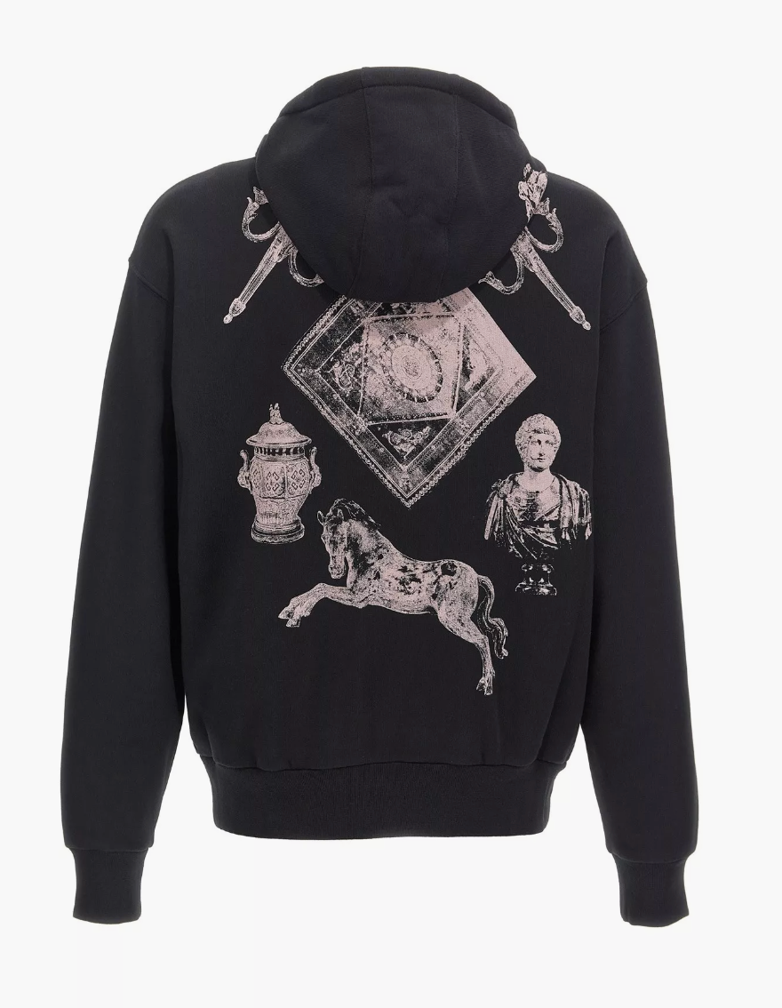 Givenchy Black Print Zip-Up Size XXL