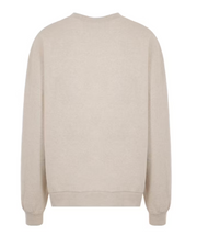 Palm Angels PA Linen Crewneck Beige Black Size XL