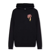 Palm Angels I Love PA Hoody Black/Red Size Medium