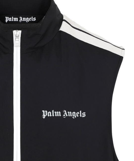 Palm Angels Classic Logo Vest Black/Off White Size 48