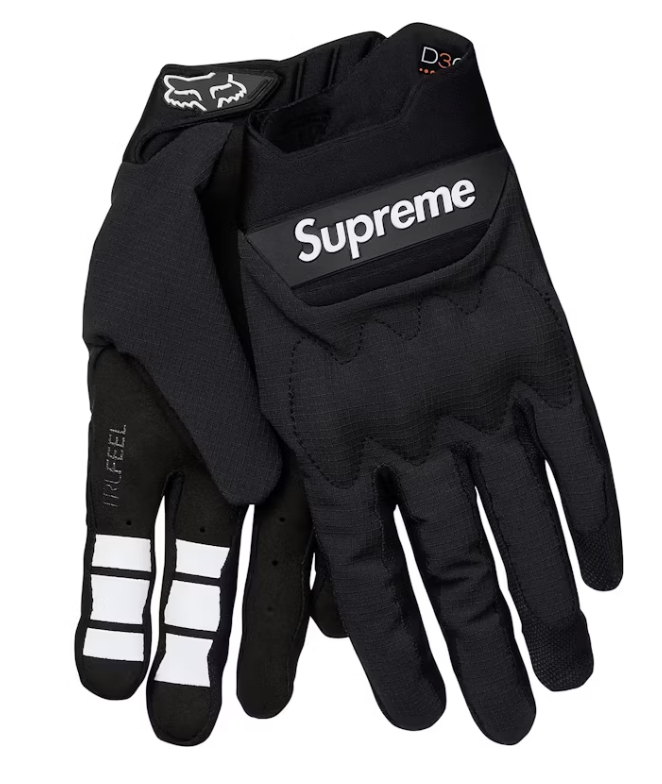 Supreme Fox Racing Bomber LT Gloves Black Size Small