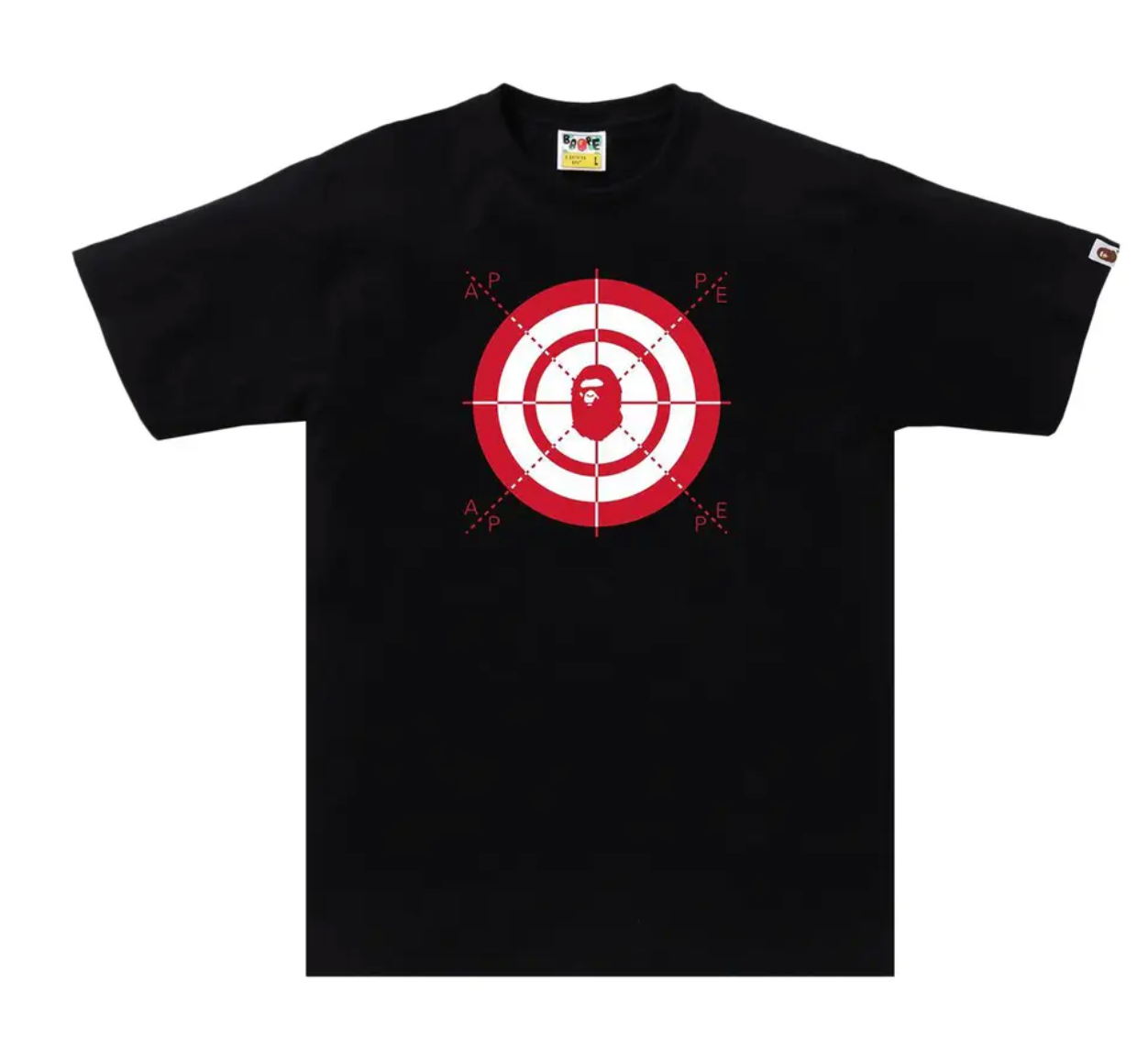 BAPE Shooting Gallery Tee 'Black' Size Small Mens