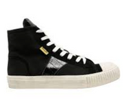 RHUDE Authentic Bel Airs High Sneaker 'Black Croc' MSRP $670 Size 12 Mens Shoe