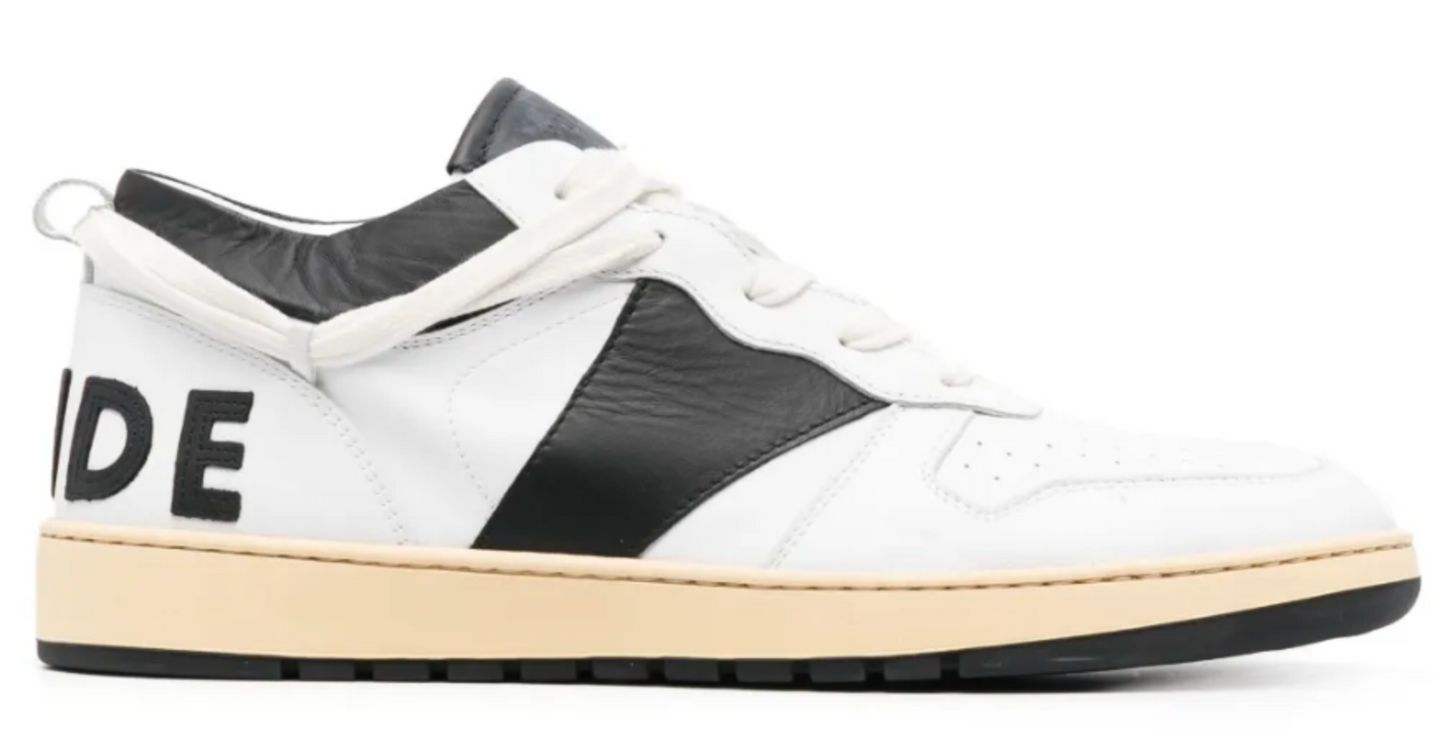 RHUDE Authentic Rhecess Sneaker Low White/Black MSRP:$680.00 Size 7 Mens Shoe