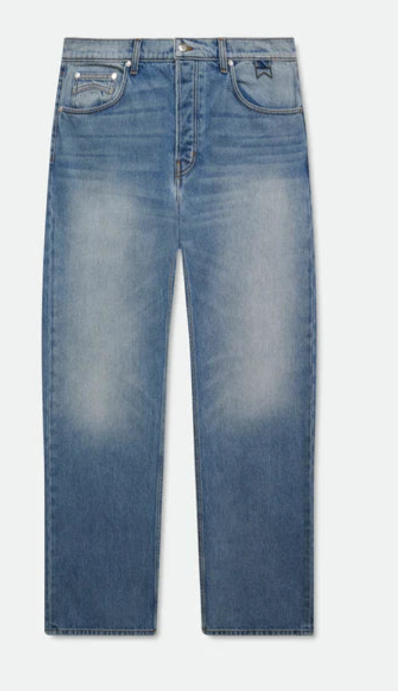 RHUDE Authentic 90s Indigo Denim Mens Jeans Size 33 MSRP:$725.00 Brand New