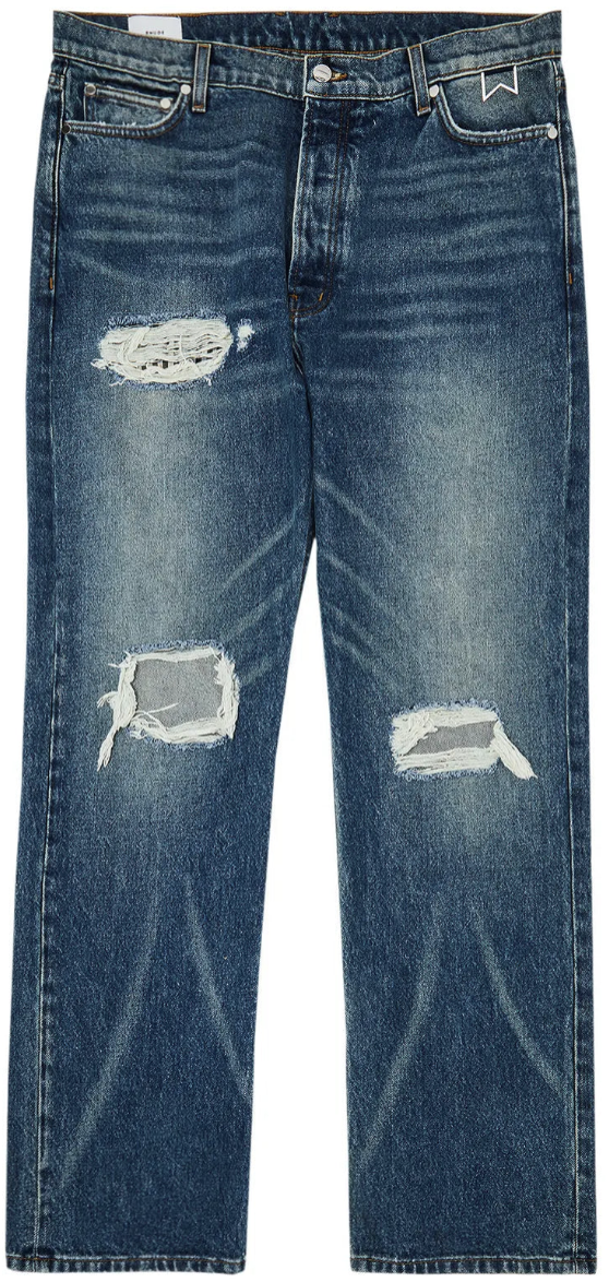 RHUDE Authentic Boxer Indigo Denim Mens Jeans Size 29 MSRP:$748.00