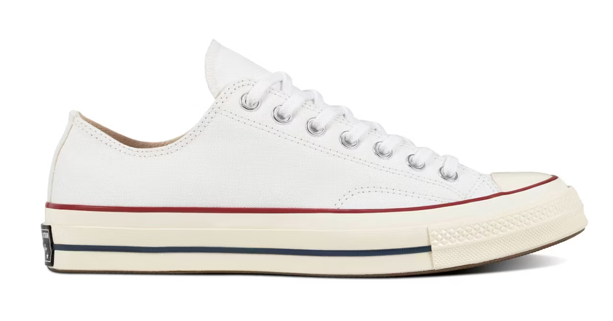 Converse Chuck Taylor All Star 70 Ox White Egret- Mens Low-Top Sneaker - Size 10.5