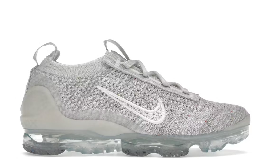 Nike Air VaporMax Flyknit Phantom Summit White Women's Sneakers (Dj9975-001)Size 11.5W