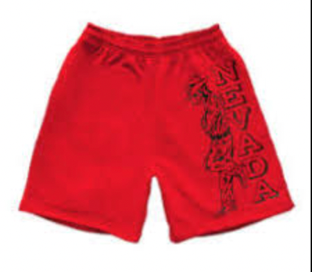 NEW Warren Lotas 'Nevada Cowboy' Red Drwastring Shorts MD
