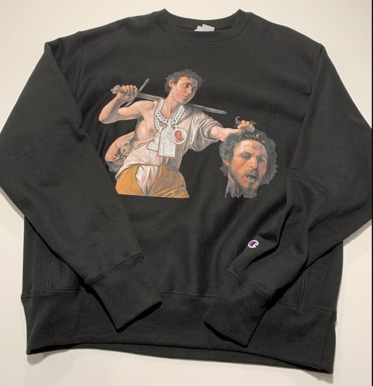 Virgil Abloh X Westside Gunn Pray For Paris Limited Crewneck LG