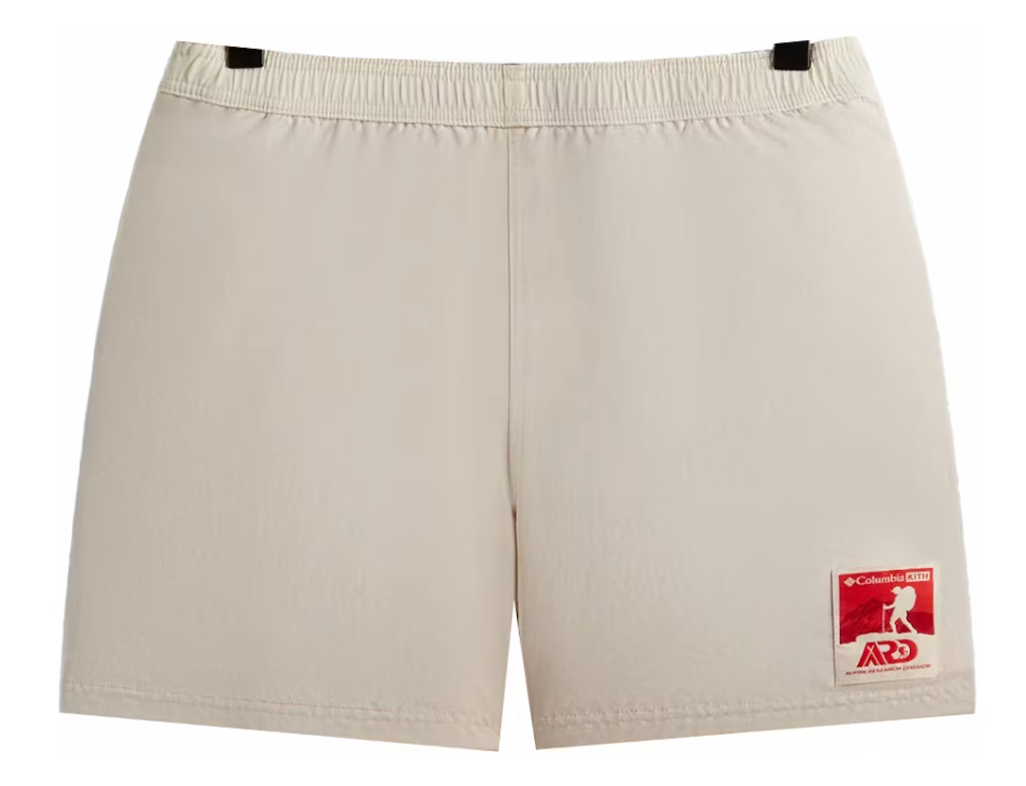 Kith x Columbia Wind Short Red Velvet Size Large BRAND NEW