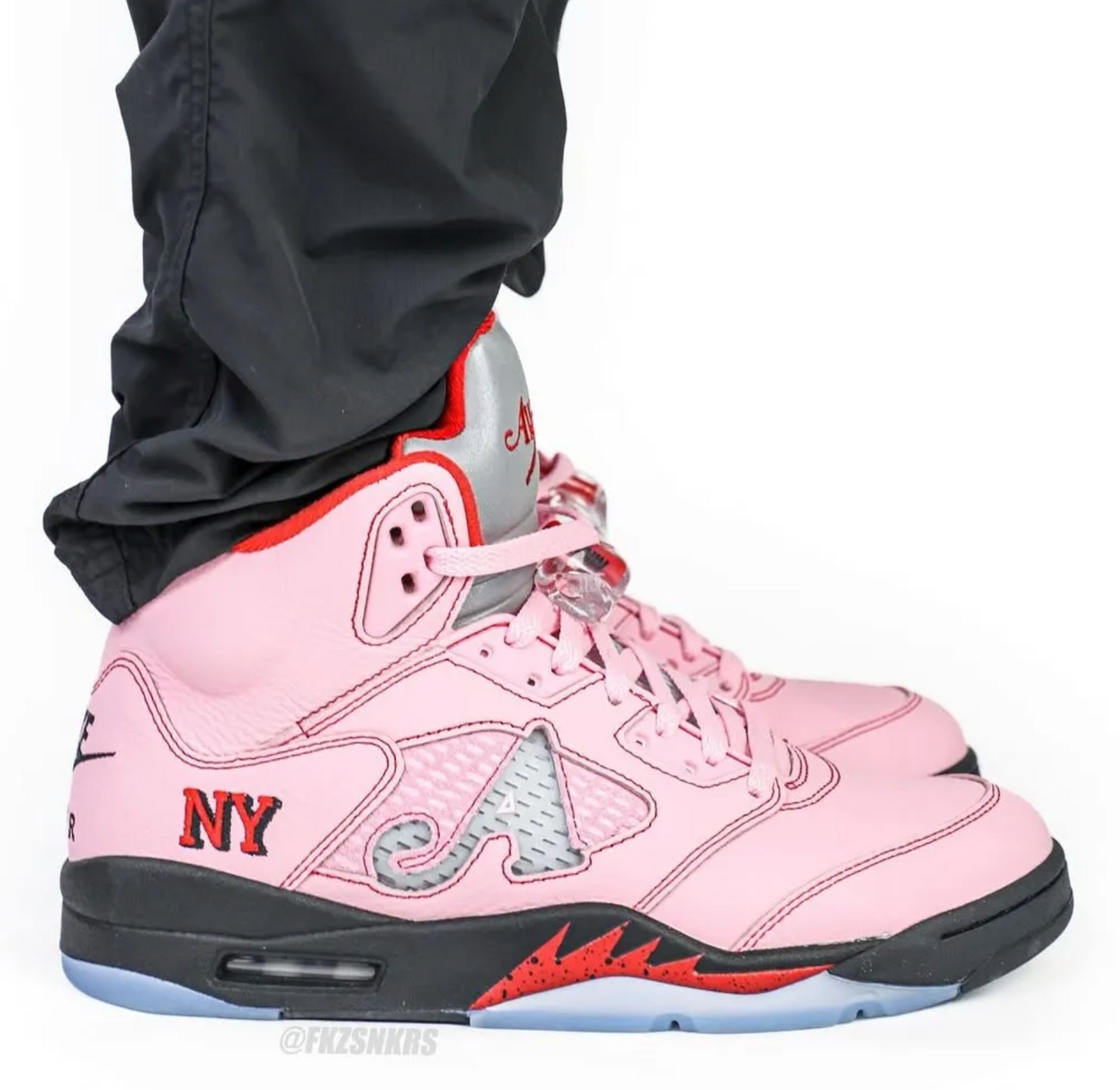 Nike Air Jordan 5 Awake NY 'Arctic Pink' Sneakers - Size 11M