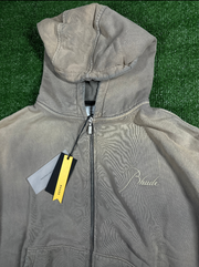 Rhude 'Sundry Elephant' Men's Full-Zip Hoodie (Minor Flaw) Brand New - Size Large