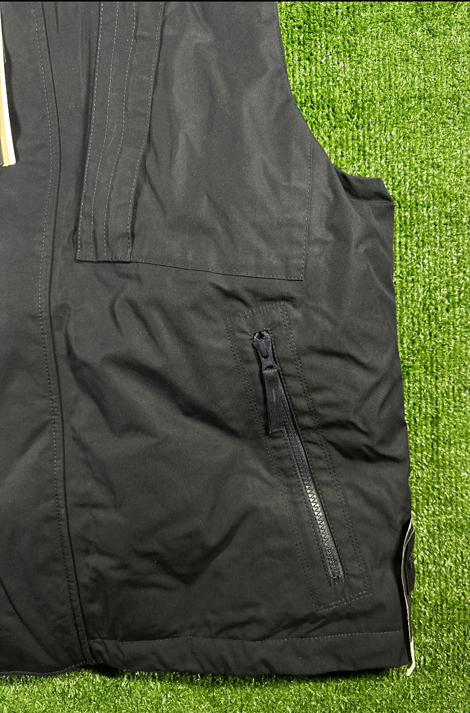 Stone Island Giubbotto Maniche Navy Blue Puffer Men's Full-Zip Vest - Size XXL