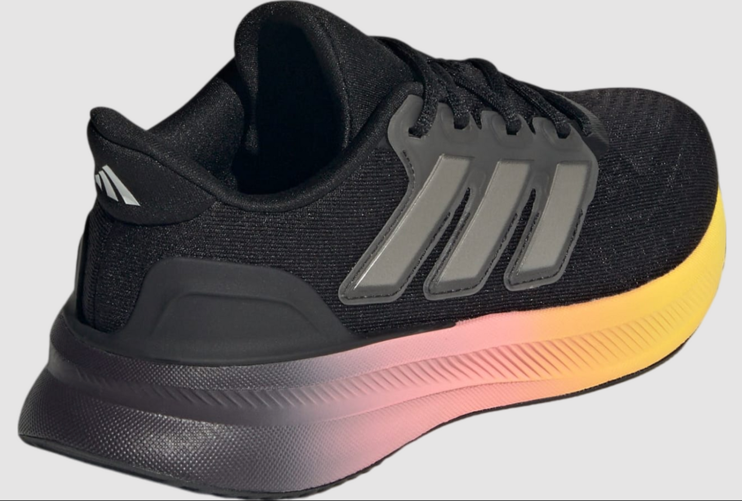 Adidas UltraRun 5 J 'Athlete Pack' Black/Aurora Sneakers - Size 4.5M