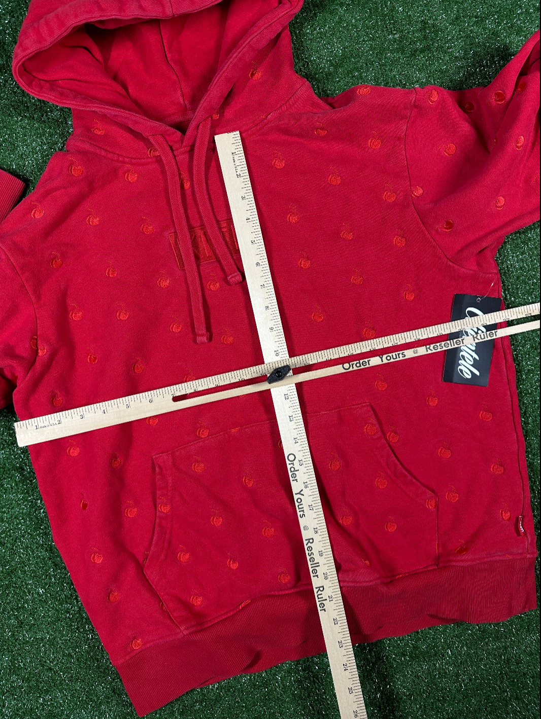 Kith X Cherry Coca-Cola Box Logo Men's Pullover Hoodie - Size Medium