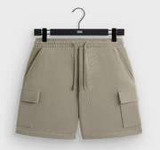 Kith Micro Waffle Fairfax Cargo Shorts Sandrift Size XL BRAND NEW